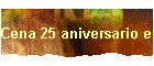 Cena 25 aniversario en AO